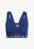 adidas Performance MEDIUM SUPPORT BRA - Medium support sports bra - dark blue