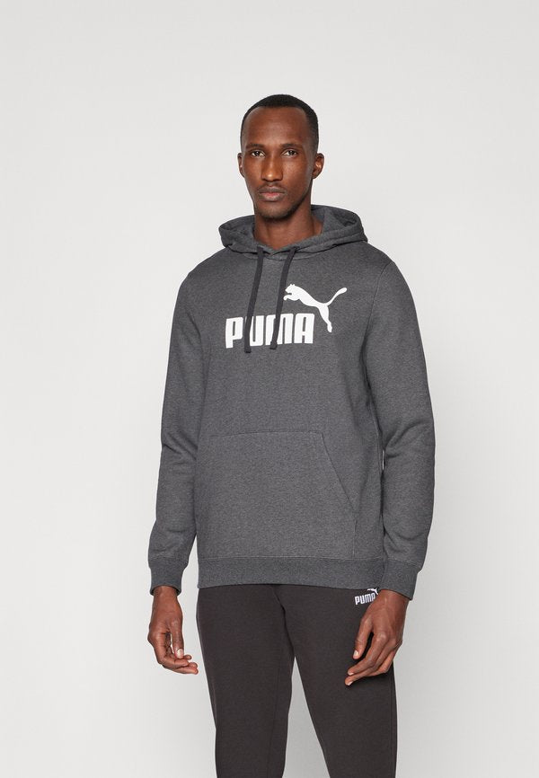 Puma ESS NO. 1 LOGO HOODIE FL - Hoodie - dark gray heather