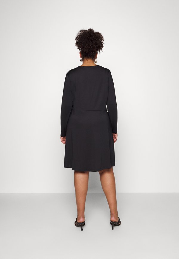 Noisy May Curve NMKARINA O NECK SKATER DRESS