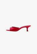 Mango ADULT - Heeled mules - red