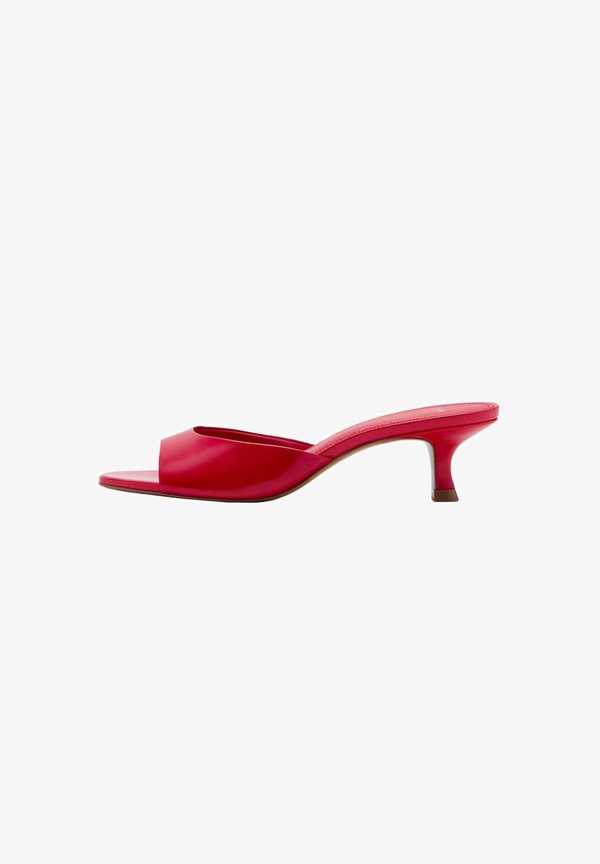 Mango ADULT - Heeled mules - red