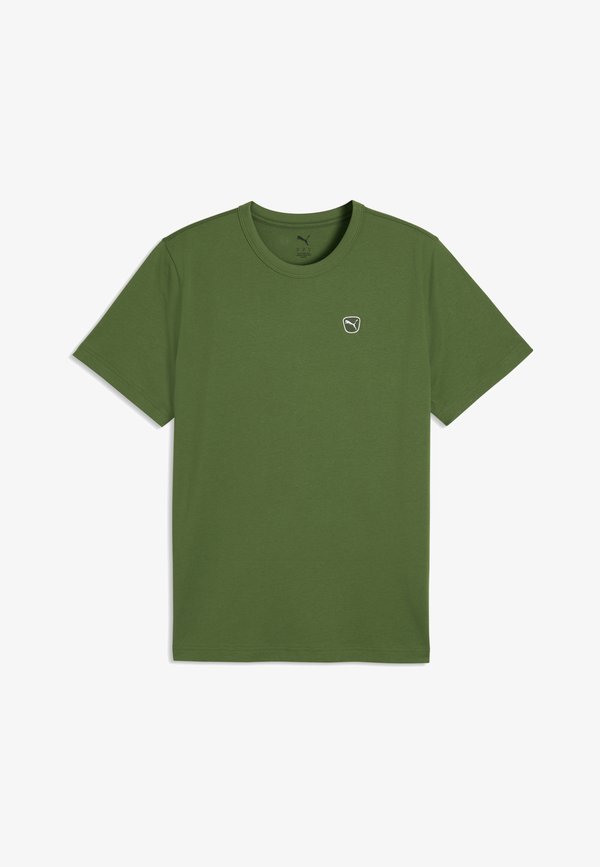 Puma ESS ELEVATED - Basic T-shirt - earthy green