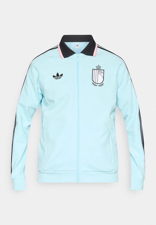 adidas Originals BELGIUM 2026 AWAY ANTHEM JACKET - Zip-up sweatshirt - frozen blue