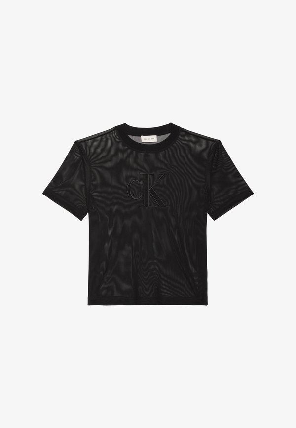 Calvin Klein Jeans PRIDE CREW TEE - Basic T-shirt - black