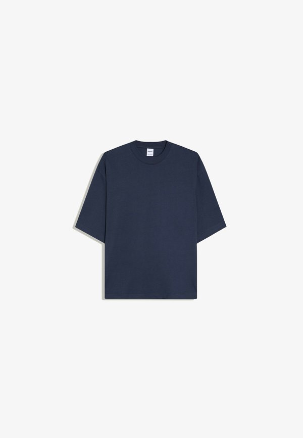 Bershka BOXY SHORT SLEEVE - T-SHIRT 00077443 - Basic T-shirt - royal blue