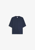 Bershka BOXY SHORT SLEEVE - T-SHIRT 00077443 - Basic T-shirt - royal blue