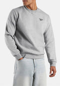 Reebok KAI SMALL LOGO CREWNECK - Sweatshirt - light grey marl