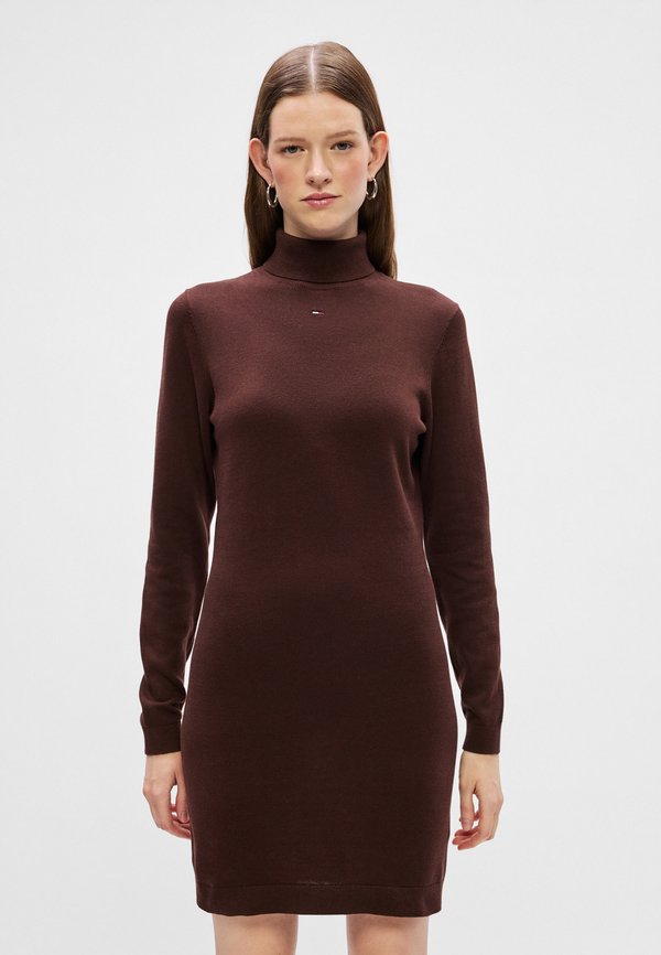 Tommy Jeans TURTLENECK SWEATER DRESS