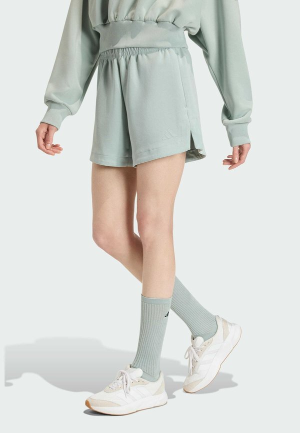 adidas Sportswear ADIDAS SPORTSWEAR ALL SZN SOFT LUX LOOSE SHORTS - Tracksuit bottoms - sage