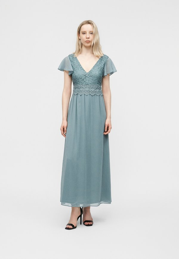 VILA VIETERA V NECK ANKLE DRESS