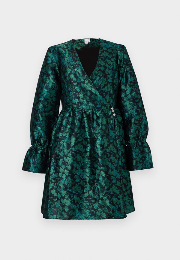 YAS YASNOOM LS JACQUARD DRESS - SHOW
