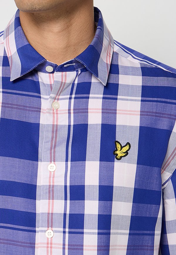 Lyle & Scott OVERSIZED TARTAN SHORT SLEEVE SHIRT