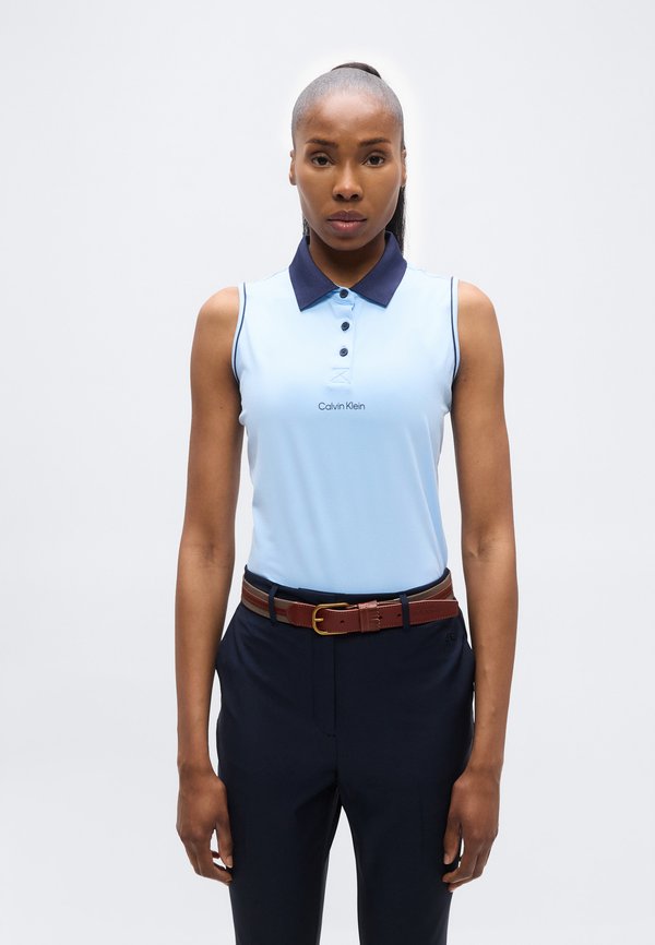 Calvin Klein Golf MANELE - Polo shirt - blue bell