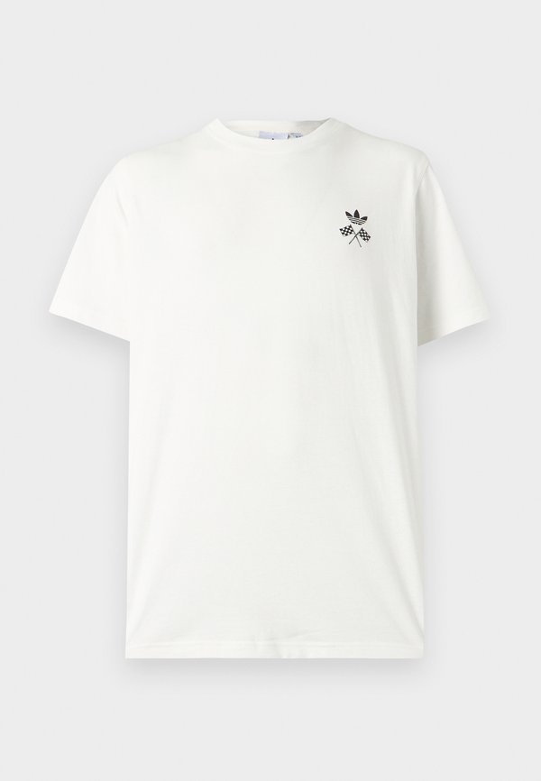 adidas Originals RACING CAR - Print T-shirt - core white