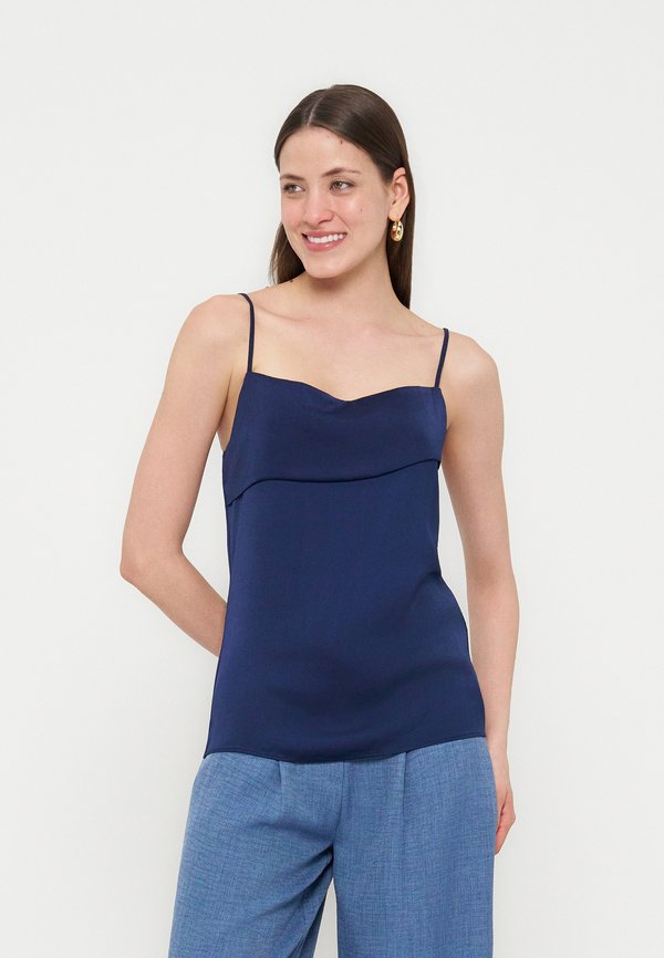 Anna Field by Zalando CAMI WITH SATIN FRONT AND JERSEY BACK
