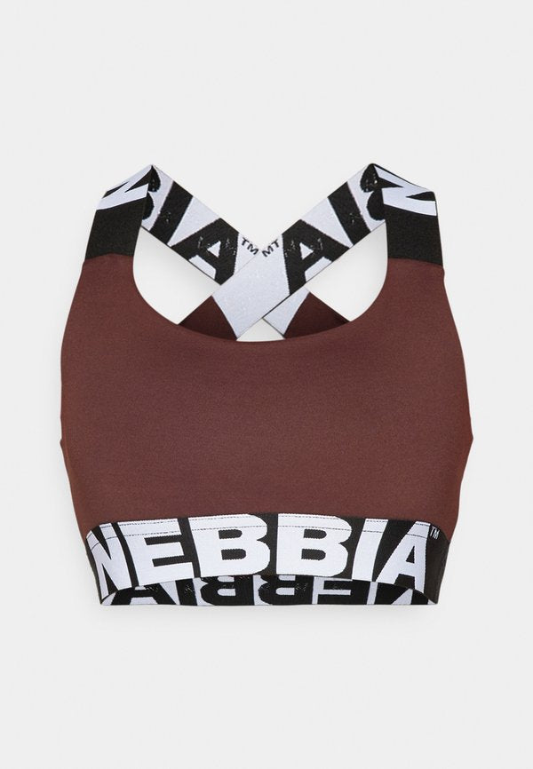 Nebbia MEDIUM SUPPORT CRISS CROSS SPORTS BRA ICONIC