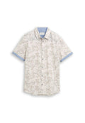 TOM TAILOR TOM TAILOR BLUSEN & SHIRTS REGULAR FIT KURZARMHEMD MIT MUSTER