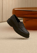 Calvin Klein COMBAT LOAFER - Slip-ons - mocha/turkish coffee