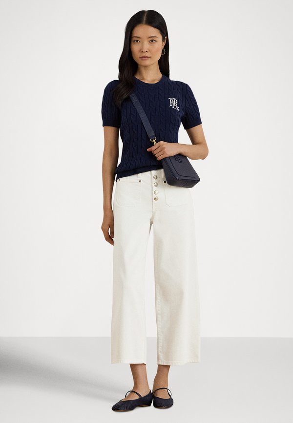 Lauren Ralph Lauren HIGH-RISE WIDE-LEG CROPPED JEAN