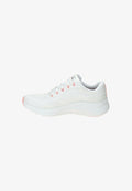 Skechers Trainers - white pink blue