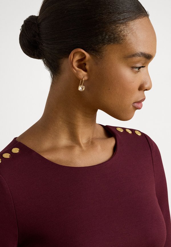 Lauren Ralph Lauren PONTE THREE-QUARTER-SLEEVE DRESS
