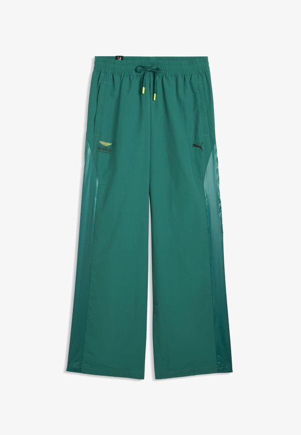 Puma ASTON MARTIN ARAMCO  TEAM LIFESTYLE RELAXED  - Tracksuit bottoms - green lux