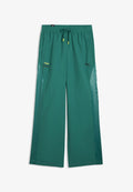Puma ASTON MARTIN ARAMCO  TEAM LIFESTYLE RELAXED  - Tracksuit bottoms - green lux