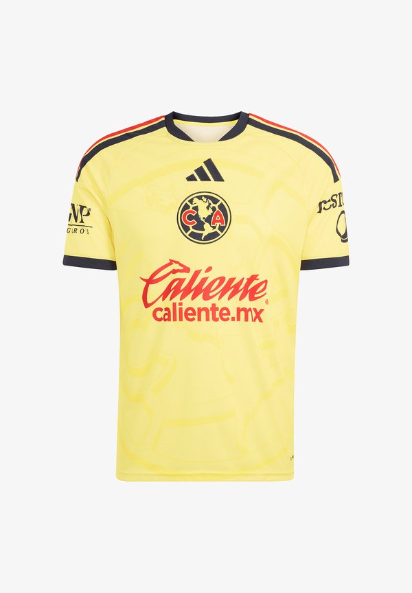 adidas Performance CLUB AMERICA 26/27 HOME JERSEY - Club wear - impact yellow/legend ink