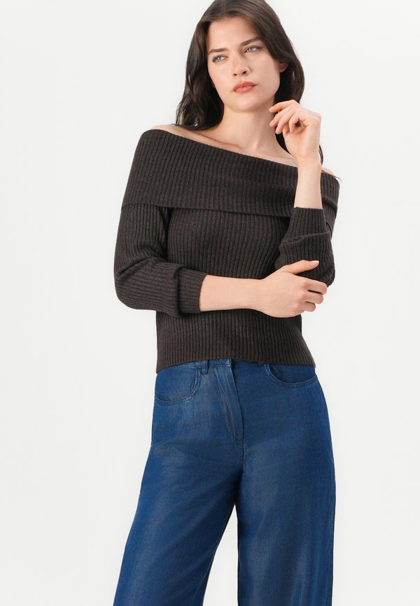 ONLY ONLKATIA LS OFF SHOULDER KNT NOOS