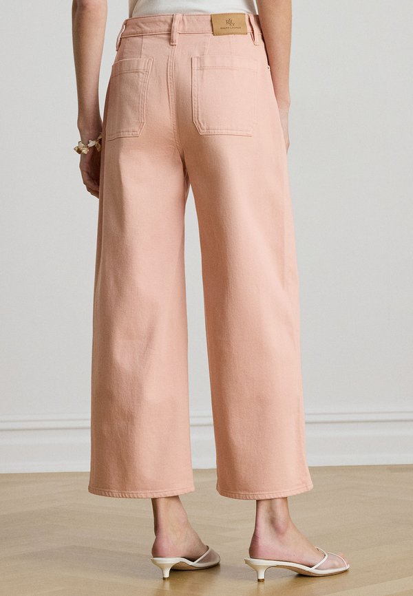 Lauren Ralph Lauren HIGH-RISE WIDE-LEG CROPPED JEAN
