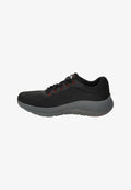 Skechers ARCH FIT - SNEAKERS - Trainers - black red