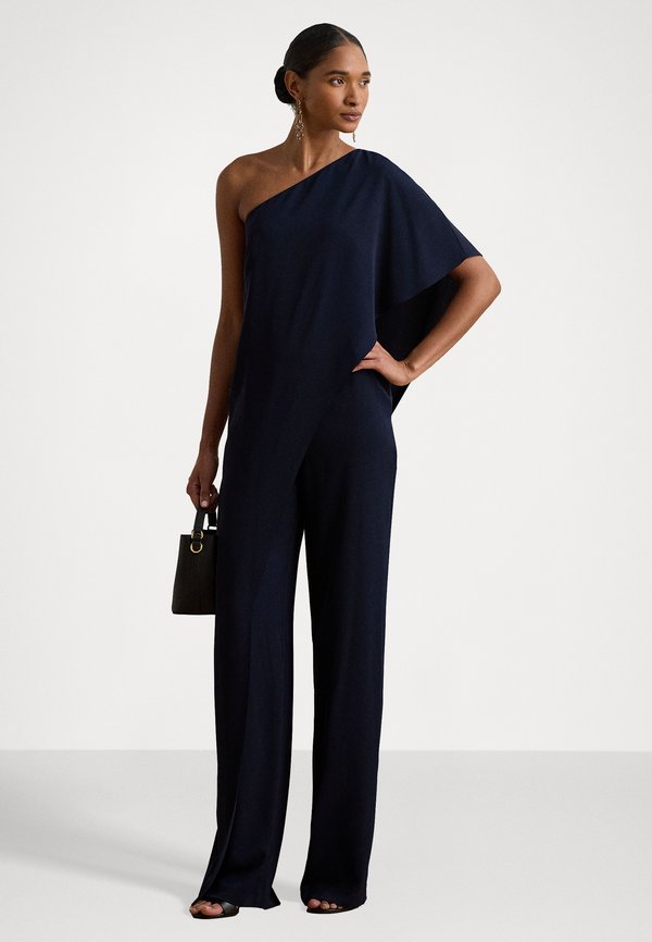 Lauren Ralph Lauren CAPE GEORGETTE ONE-SHOULDER JUMPSUIT