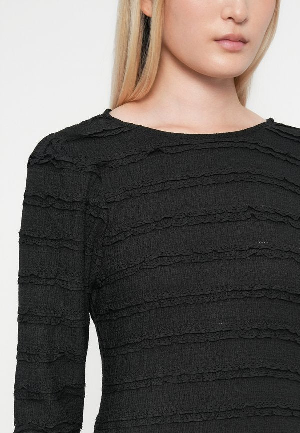 VILA VICOLOMBA O NECK MIDI DRESS