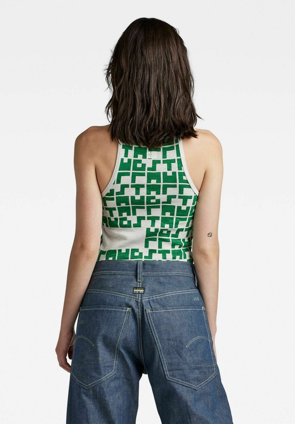G-STAR PRINTED CROPPED ULTRA SLIM