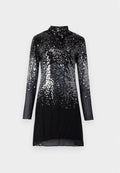 KARL LAGERFELD STUDIO DEGRADE DRESS