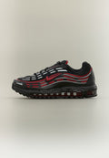 Nike Sportswear AIR MAX TL 2.5 UNISEX - Trainers - black/team crimson/metallic silver-coloured/college grey