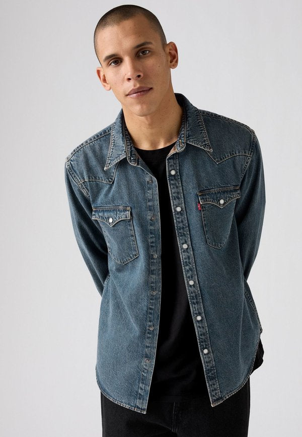 Levi's® BARSTOW WESTERN STANDARD - Shirt - washed blue