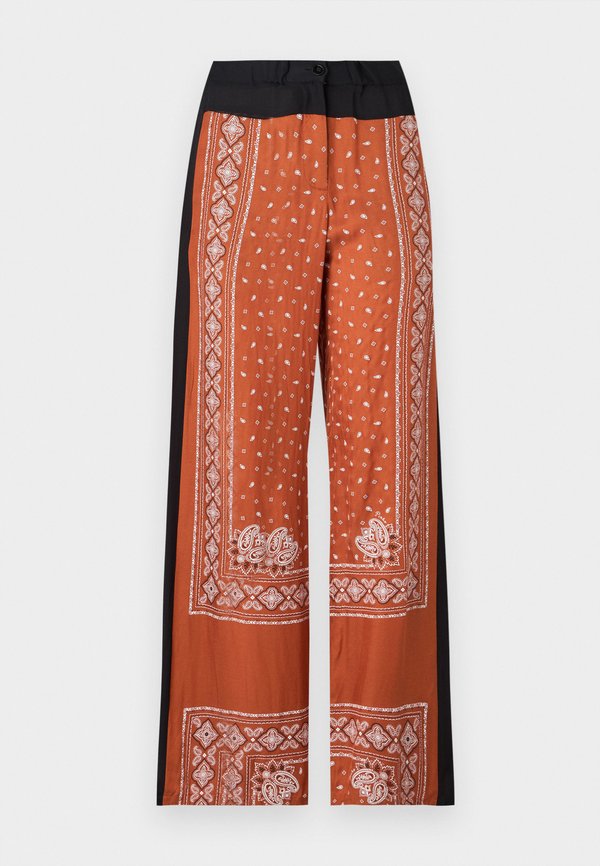 Pinko SPIRITO PANTALONE STAMPA BANDANA CON GEORGETTE