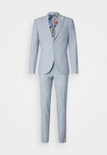 Isaac Dewhirst SONNY SUIT WITH BLUE FLOWER SET