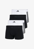 adidas Sportswear RETRO 4ER PACK ACTIVE FLEX - Trunks - black