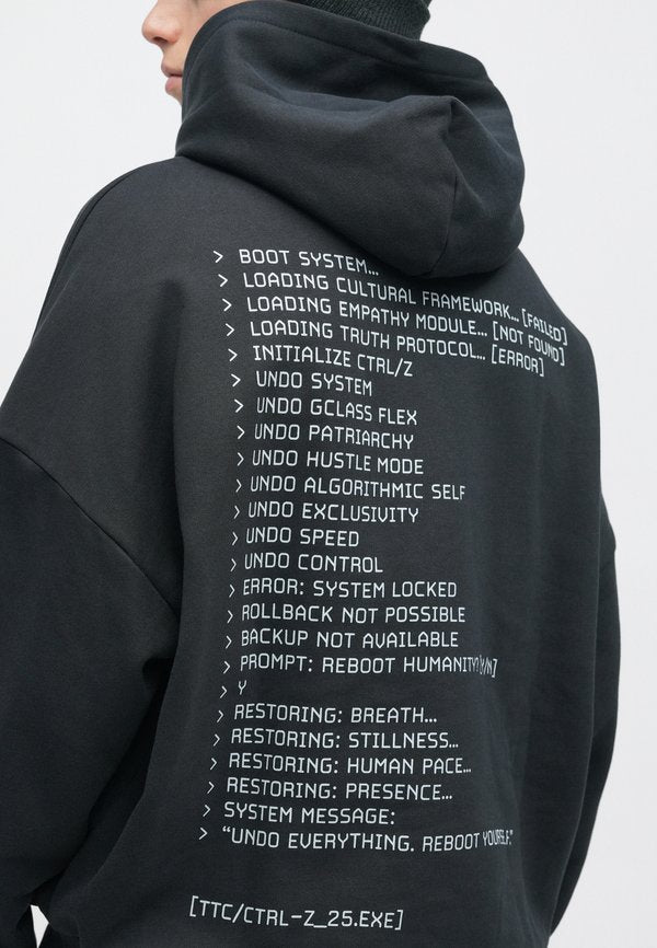 The Tracksuit Club HOODIE UNDO SOCIETY UNISEX