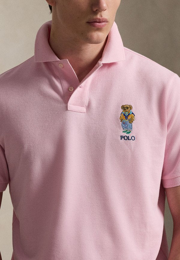Polo Ralph Lauren CUSTOM SLIM FIT POLO BEAR MESH POLO