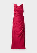 Abercrombie & Fitch Cowl Neck Draped Maxi Dress