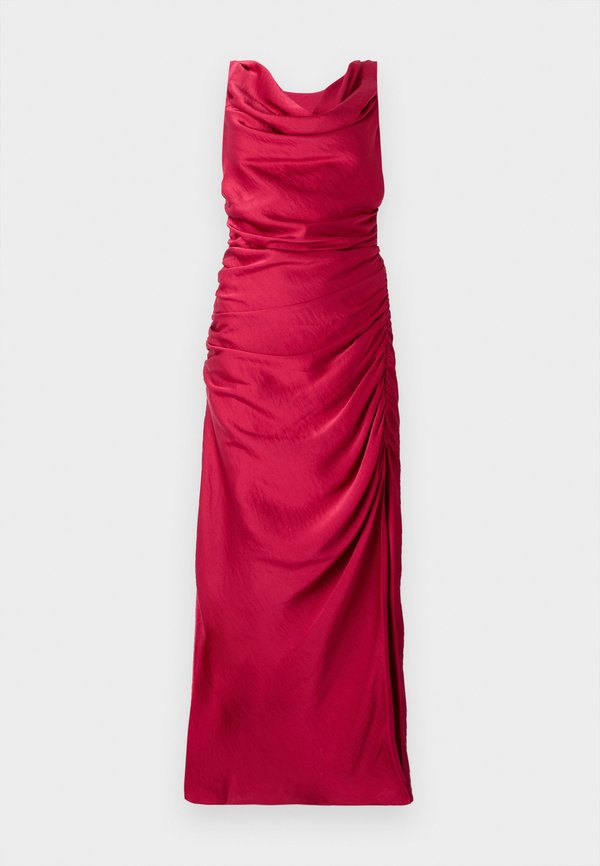 Abercrombie & Fitch Cowl Neck Draped Maxi Dress