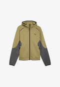 Puma PUMATECH RELAXED FULL ZIP HOODIE DK - Zip-up sweatshirt - chai latte