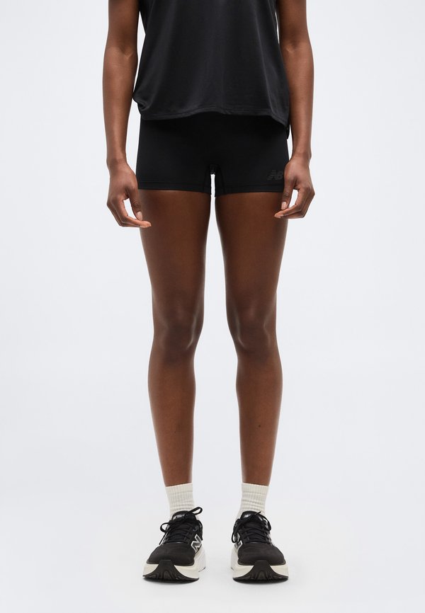 New Balance FAST DAYS HOT SHORT - Short running tights - black