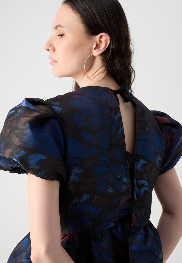 Scotch & Soda CAP SLEEVE WITH PEPLUM
