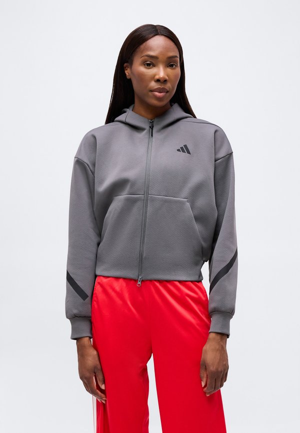 adidas Sportswear Z.N.E. FULL ZIP - Training jacket - grey five
