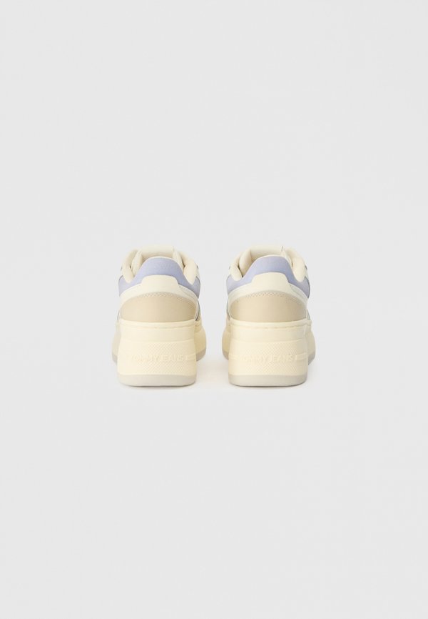 Tommy Jeans RETRO PLATFORM BASKETBALL TRAINERS WITH LEATHER