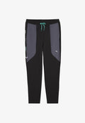 Puma Tracksuit bottoms - black-vibrant green